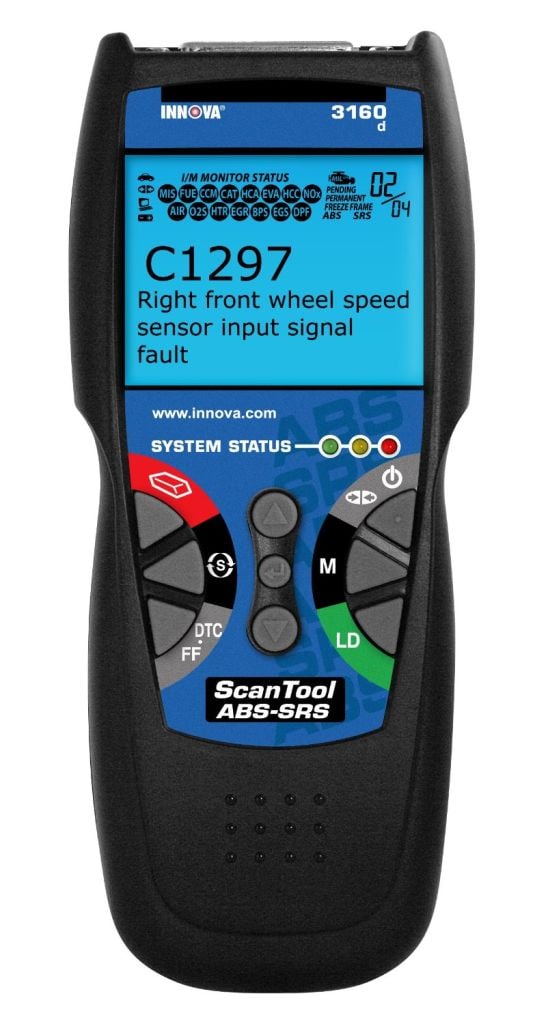 Innova 3160 OBD ABS SRS SCANNER – MB Medic