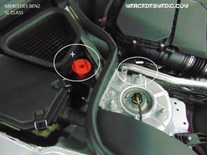 LOCATION OF BATTERY POST TERMINALS SL – MB Medic fuse box bat ideas 
