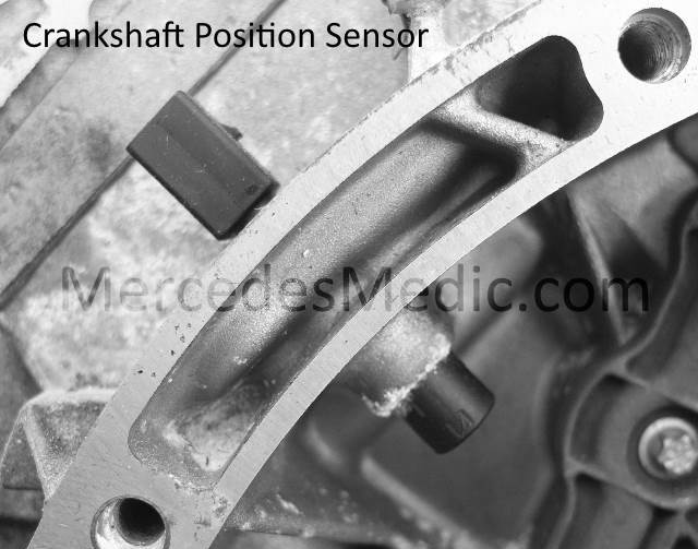 CPS mercedes benz engine location
