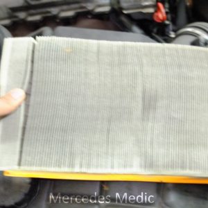 How to change engine air filter – MB Medic