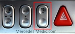 Mercedes-Benz ESP light and how to reset it yourself – MB Medic
