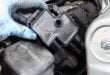 Remove spark plug ignition coil from Mercedes