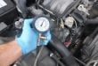 mercedes fuel pressure check