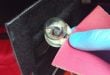 clean turn signal bulb contact